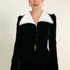 KristinitAnais Velvet Jacket