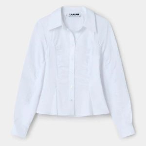 LAAGAMBelleville Ruched Shirt - White