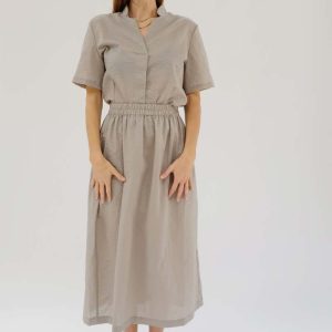 BeklinaBasic Skirt - Gray
