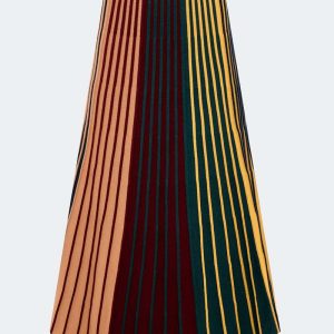 SIMONMILLERCelia Knit Skirt - Multi Color Rib