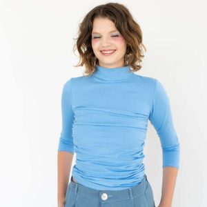 Rightful OwnerCorset Turtleneck Top