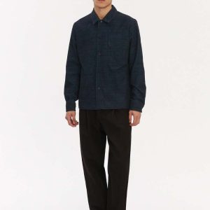 Delikatessen Snap Button Jacket in Italian Corduroy