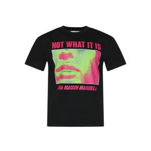 Maison MargielaGraphic T-Shirt - Black