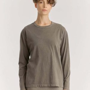 Black CraneL/S Tee