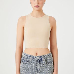 Mineral Wash Crop Top