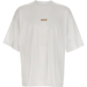 MarniLogo Patch T-Shirt - White