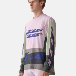 MAAPEvade X LS Mesh Tee - Pink