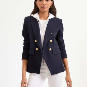 Veronica BeardMiller Dickey Jacket Gold Buttons