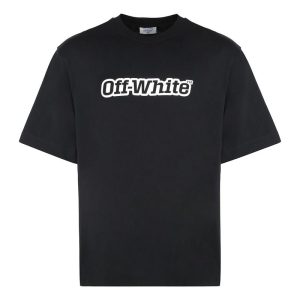 Off-WhiteCotton Crew-neck Tee - Black