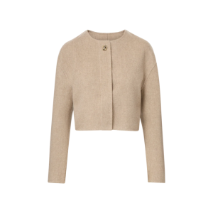 Veronica BeardPhilips Cropped Jacket - Oatmeal Melange