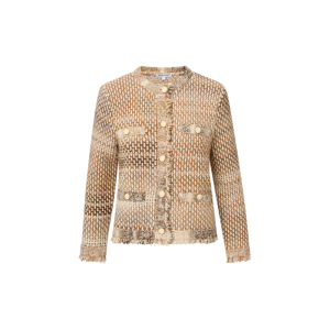Veronica BeardSariyah Knit Jacket - Desert Khaki Multi