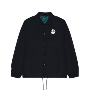 MALBON GOLFSanta Cruz Coaches Jacket - Black