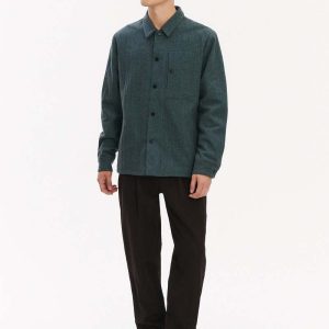 Delikatessen Snap Button Jacket in Italian Wool from Historical Vitale Barberis Canonico Jacket