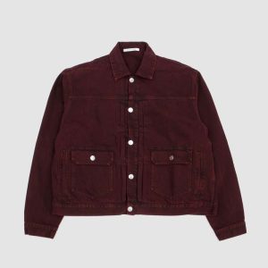 SunflowerType 2 Jacket Dark Wine Dyed
