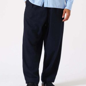 Universal WorksDutch Pant (Dot Print) - Navy Blue