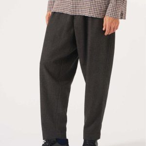 Universal WorksPleated Track Pant - Brown