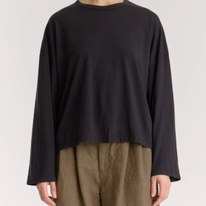 Black CraneWide Long Sleeve Tee