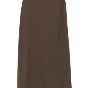LouLou StudioSAMOSLDS Wool Maxi Skirt - Brown