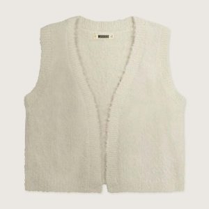 woodbirdEva Teddy Vest - Off White
